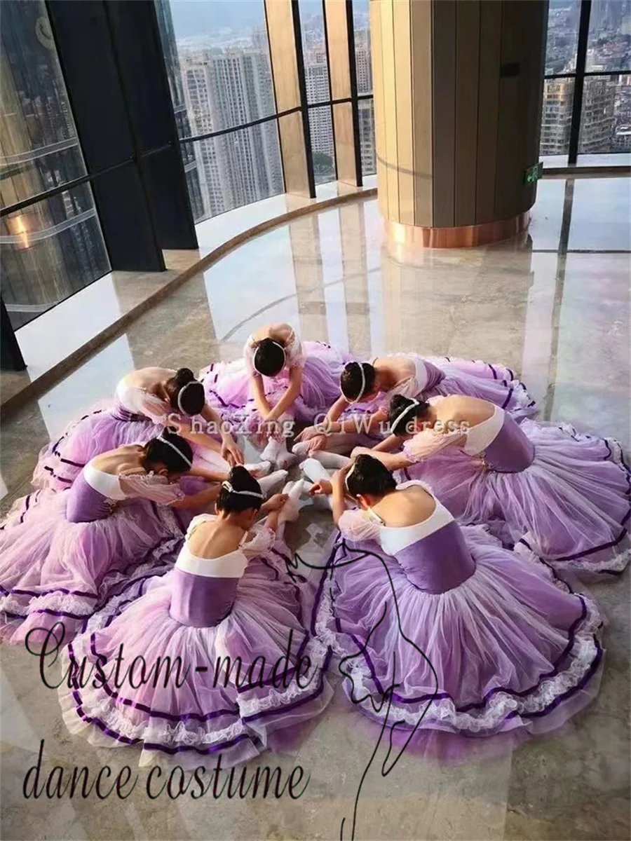 

New ballet tutu skirt dance tulle dress Gisele Girls Dance wear