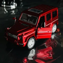 Simulated metal openable off-road vehicle toy model, children's preferred gift ornament collection