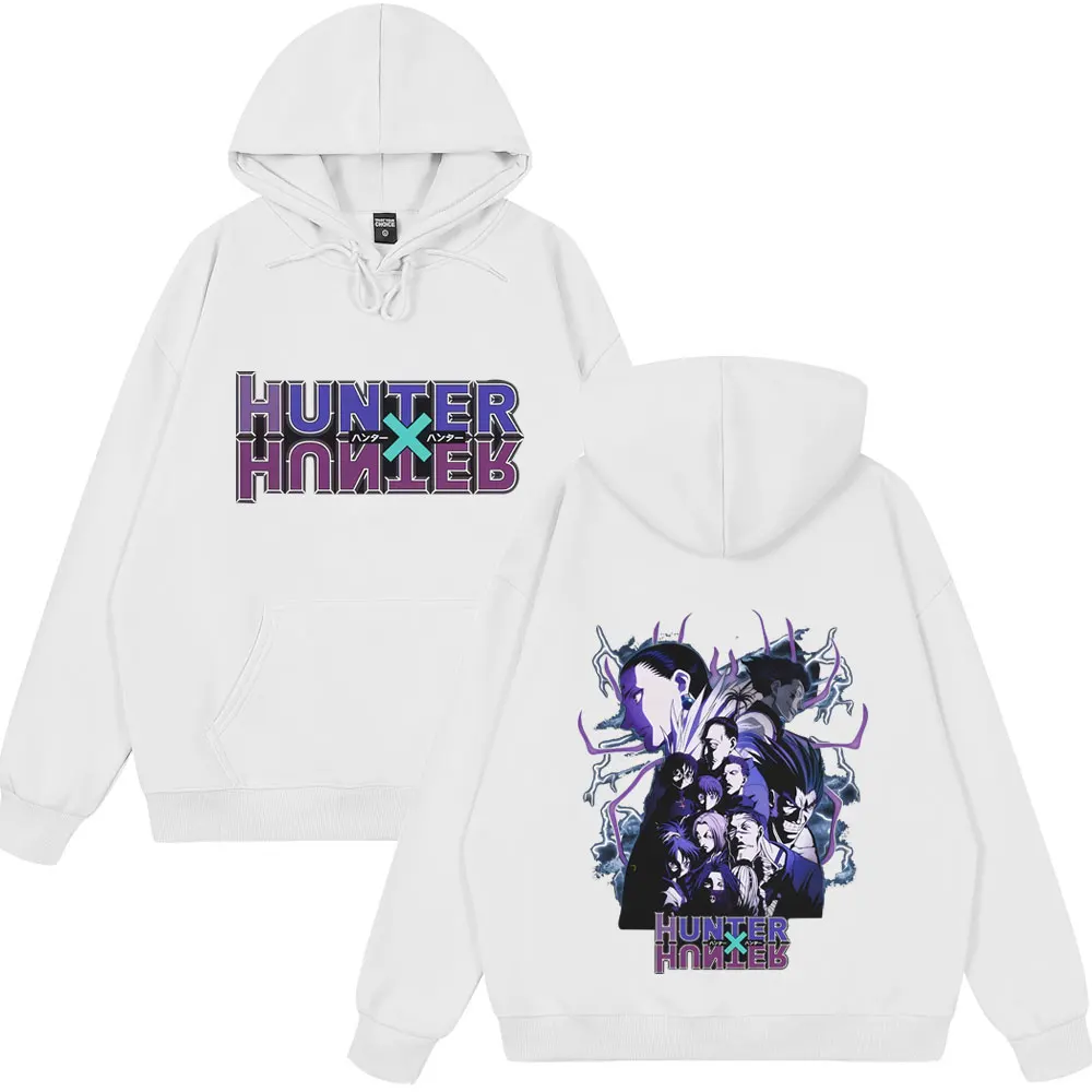 أنيمي هنتر X هنتر هودي العنكبوت فانتوم فرقة عضو مانغا ملابس طويلة الأكمام Aummwe زوجين الشارع الشهير هوديس فضفاض غير رسمي