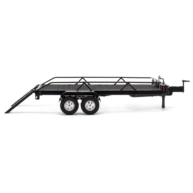 

ABWE-RC Car Upgrade Metal Lifting And Lowering Trailer Frame With Lamp Group Kit For 1/18 Trx4m Scx24 Fms24 RC Accessories