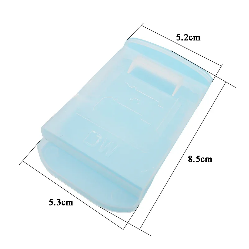 Imagem -06 - Li-ion Bateria Poeira Capa Dewalt xr 18v 20v Dcb200 Dcb183 Dcb609 Ferramenta Elétrica Bateria de Lítio Dust Cap Bainha Escudo Case