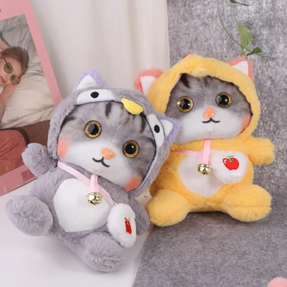 Leuk verjaardagscadeau Pluizig Home Decor Begeleiden Dierenkussen Zacht Kat Knuffel Knuffeldier Pop Pluche Pop Kat Knuffel