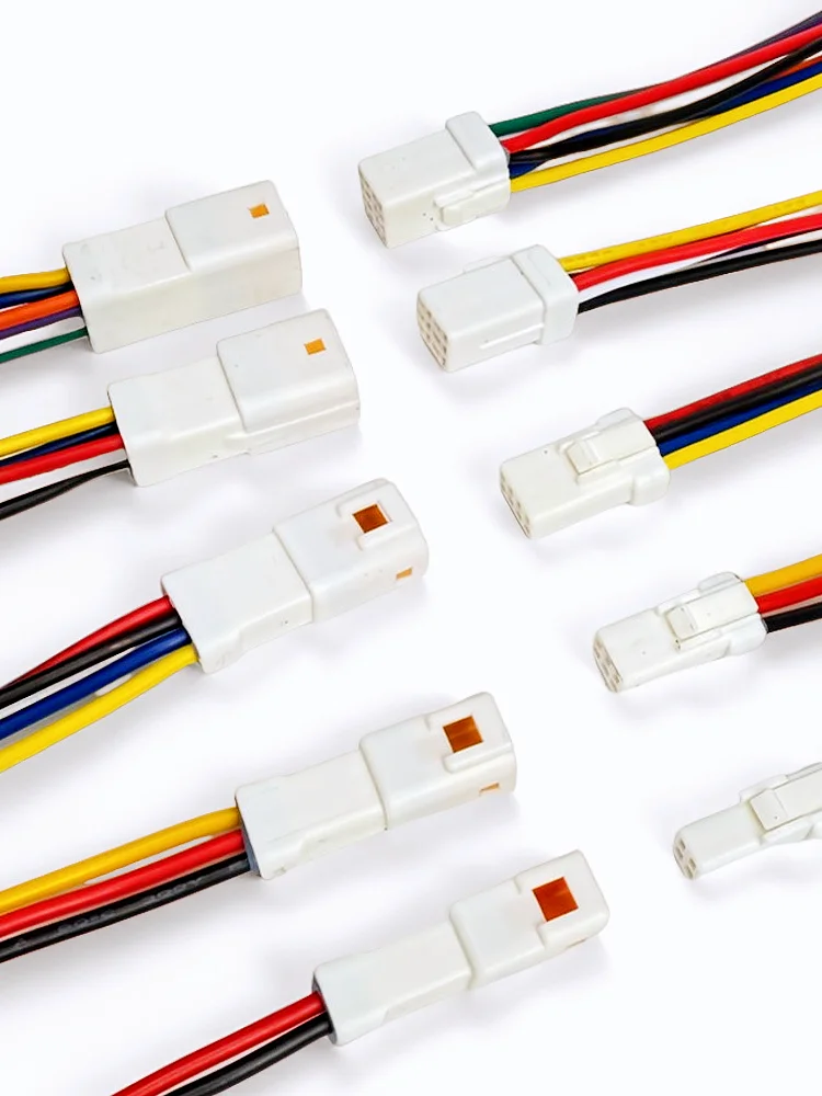 AliExpress UK JST JWPF Waterproof IP67 20AWG/0.5 mm² Connector 2/3/4/6/8Pin Automotive Motorcycle E-Bike Battery Sensor Harness Plug Socket