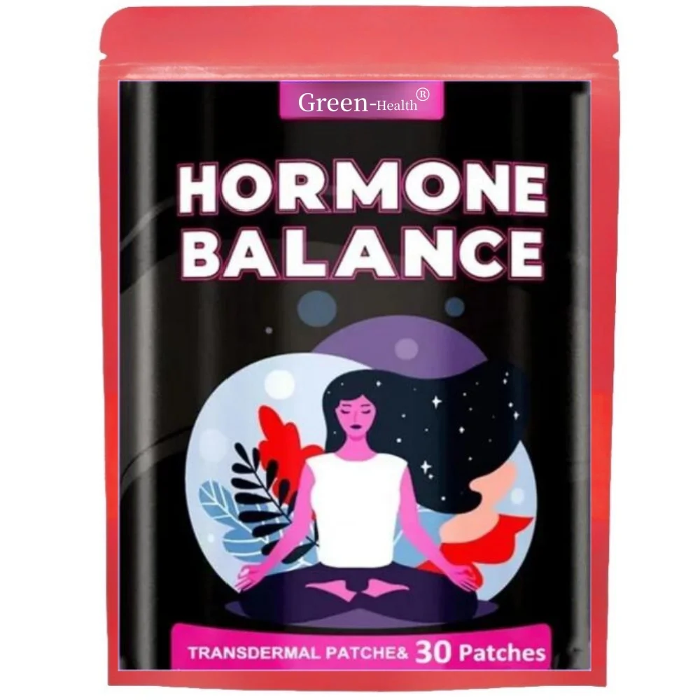 

Hormone Balance Transdermal Patches for Relief for Fatigue,Mood Swings, Support for PMS,Menopause, 30 Patches