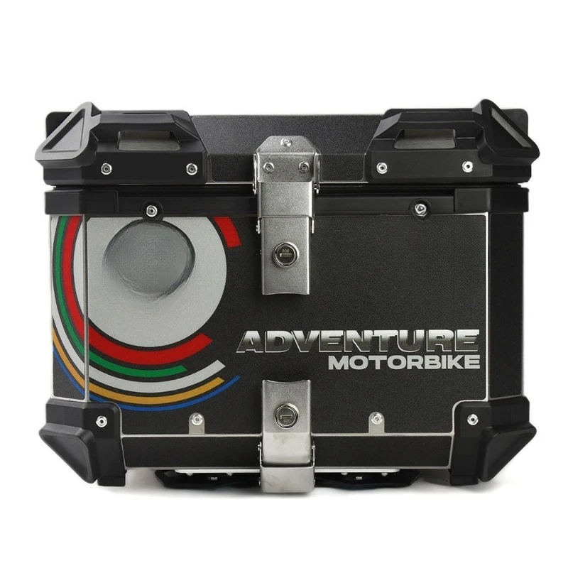 

Motorcycle aluminum alloy quick-release trunk scooter storage box Maverick No. 9