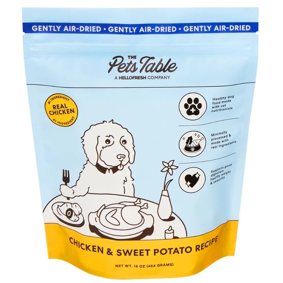 

Chicken and Sweet Potato Air-Dried Dog Food, 1 lb