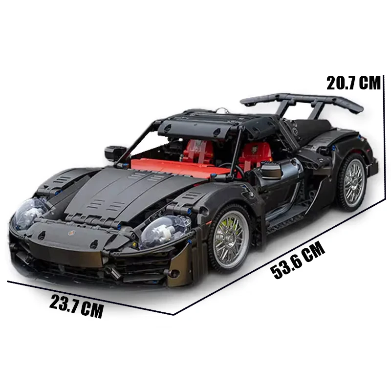 

НОВЫЙ черный 911RSR Технический 1972 шт. + строительные блоки гоночного автомобиля 42096 Модель Power Знаменитый спортивный продвинутый MOC Коллекционные игрушки в подарок