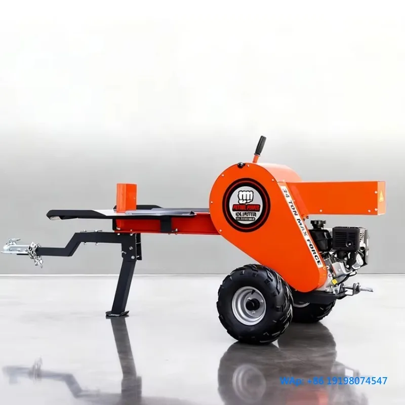 

40 Ton Hydraulic Log Splitter Firewood Processor Wood Splitting Machine 1 Year Warranty Hot Sale