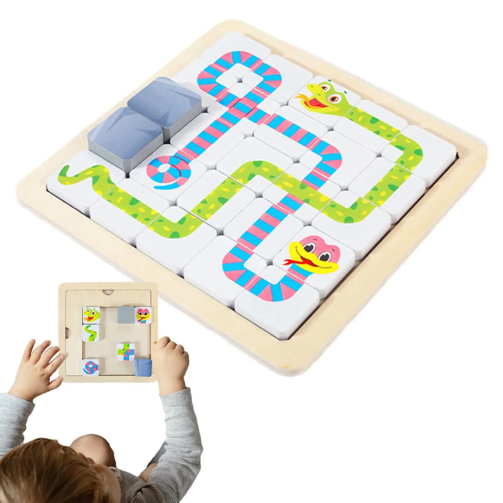 Rompecabezas para niños, juguete educativo, habilidades lógicas, rompecabezas de ajedrez para niños en edad preescolar, niñas, niños, fiesta en casa, vacaciones