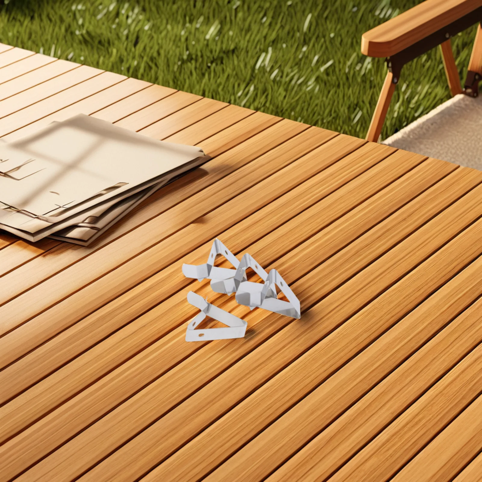 

4Pcs Stainless Steel Bbq Thermometer Probe Clips Secure Holders for Accurate Temperature Reading Grill Smoker Oven