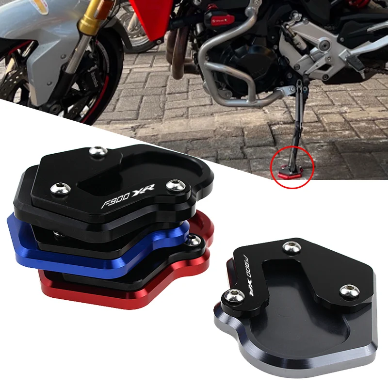 

For BMW F900R F900XR F900 XR 2019 2020-2023 CNC Kickstand Foot Side Stand Extension Pad Support Plate Motorcycle Accessories