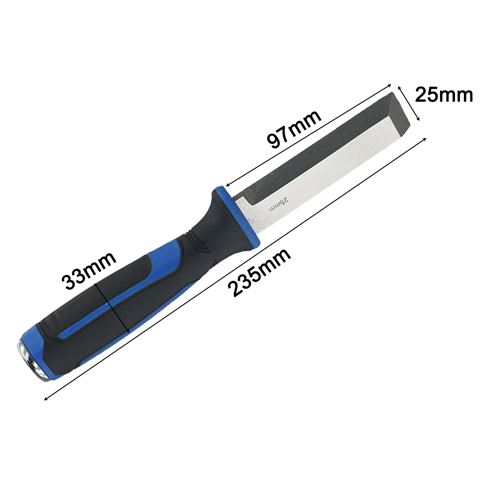 Chisel For Carpenter Trimming Chisel Carving Chisel For Woodworking Grooving Carving High Hardness Rubber Handle