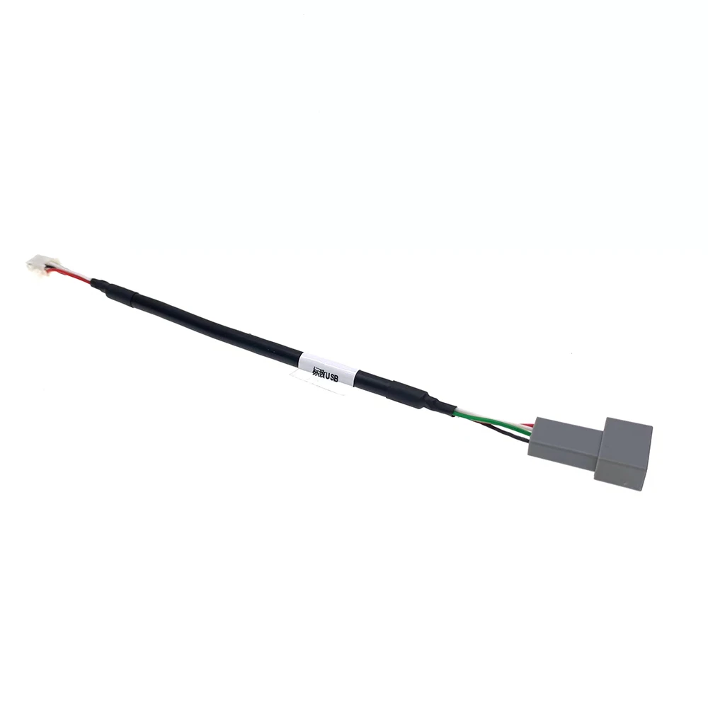 Car Stereo 4Pin USB Cable For Peugeot 206 207 307 308 407 408 508 607 Citroen C2 C3 C4 C5 C6 RD9 RD43 RD45 MRN DS DS3 DS4 DS5