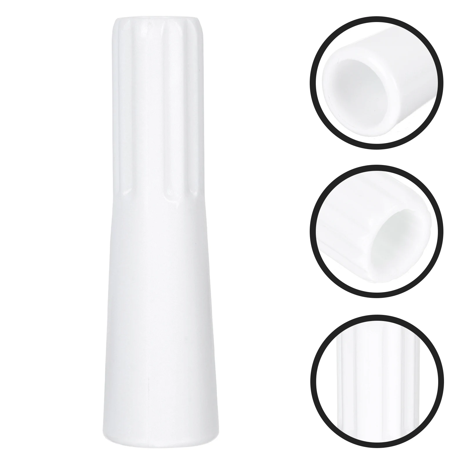 

20Pcs White Blind Wand Grip Replacement for Vertical Plastic Blinds Universal Curtain Handle Easy Install Blind Parts
