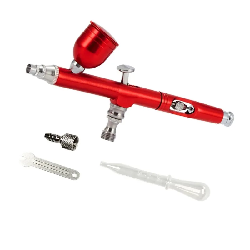 T21C Multi-Purpose For Art, Crafts, Airbrush Kit AR-130-Cake Decorating& More In Anodized Aluminum& Copper Design