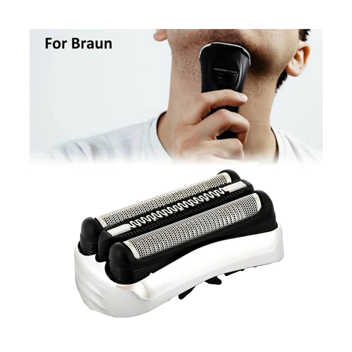 21S Replacement Shaver Part Cutter Accessories for Braun Razor 3 Series Men Electric Shaver Head Fittings Men