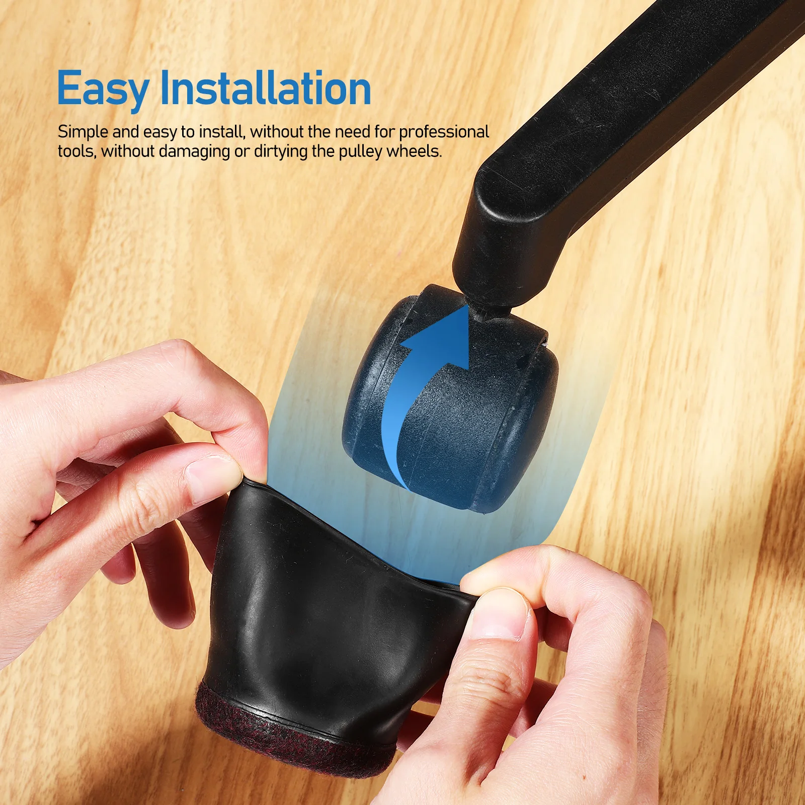 

10Pcs Chair Wheel Caster Cups Rolling Furniture Floor Protector Tpe Material Office Chair Wheel Stoppers Caster Cups