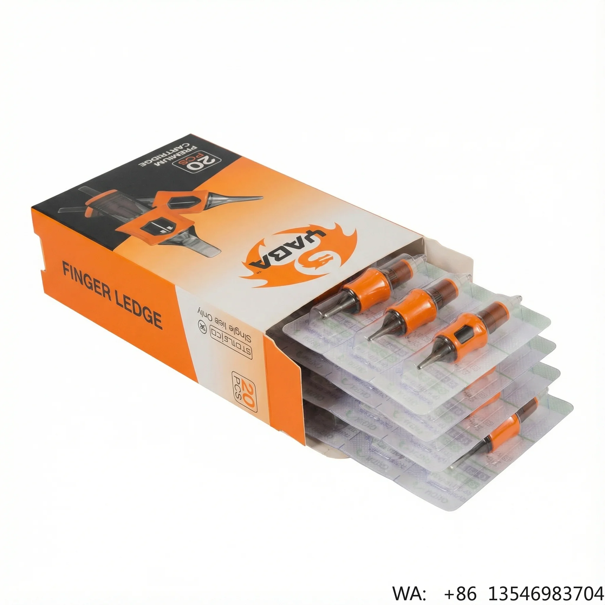 Professional Disposable Sterile 20Pcs Premium 316 Stainless Steel 1209RL Tattoo Needle Cartridge Eyebrow Body Permanent Makeup