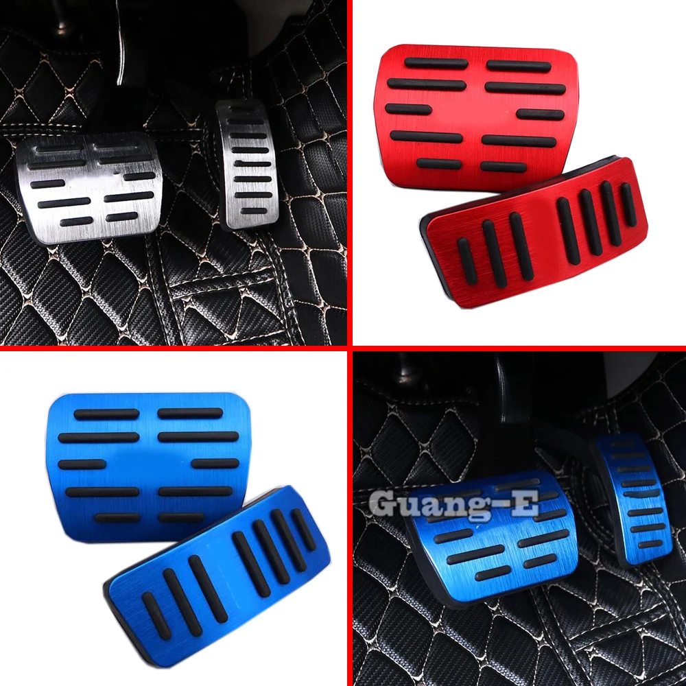 

For Volkswagen VW T-cross Tcross 2019 2020 2021 2022 2023 Cover Stainless Steel Foot Gas/petrol/oil Brake Rest Trim Pedal Frame