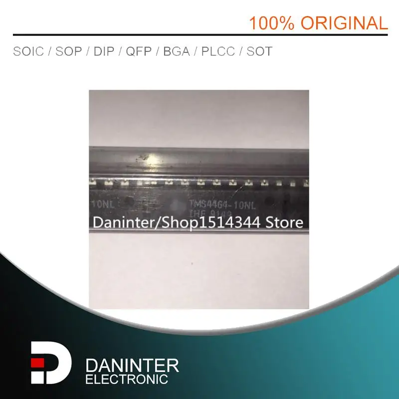 

TMS4464-10NL TMS4464 TMS4464-10 DIP18 Новый импортный оригинал, 10 шт./лот