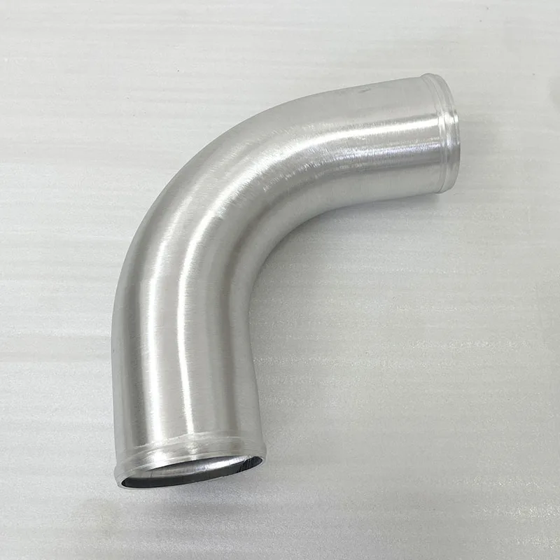 

Aluminum Alloy Intake Tube OD 51/63/76MM Intercooler Pipe Air Tube 0/45/90Degrees 300mm Long for Auto Car