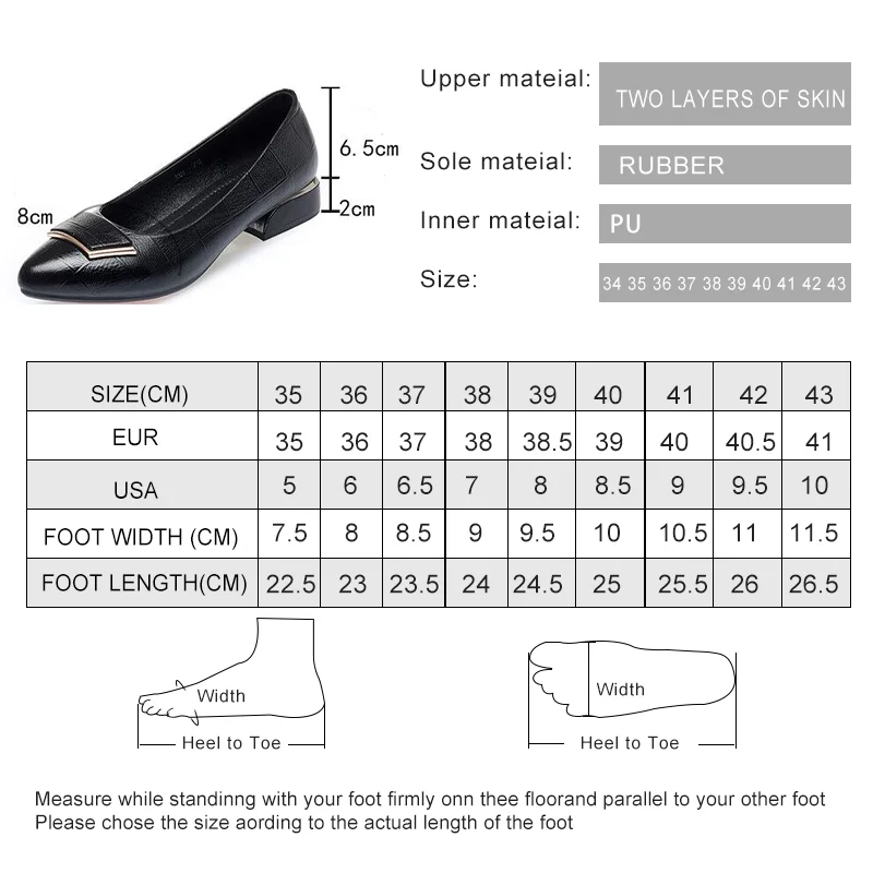 AIYUQI Dress Shoes Women Fashion 2024 New Genuine Leather Women Spring Shoes Non Slip Low Heel Lady Office Shoes