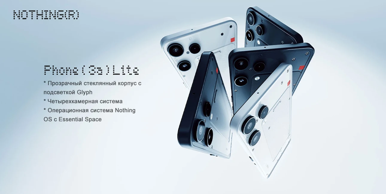 In Stock Nothing Phone (3a) Lite Global Version MediaTek Dimensity 7300 Pro5G 6.77 AMOLED 120Hz 5000mAh 50MP Camera