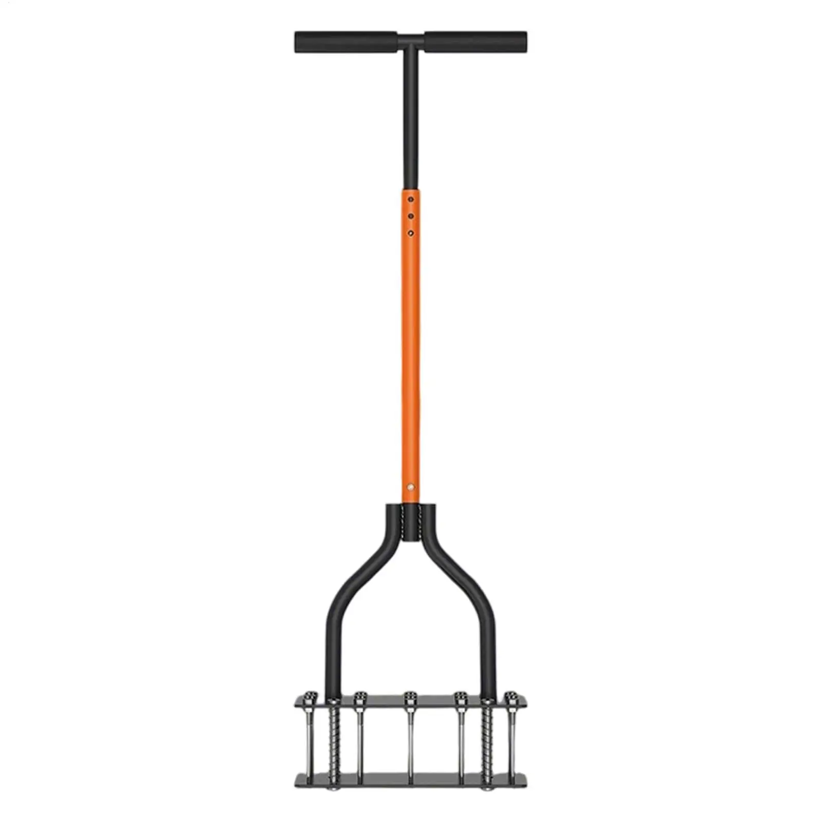 

Lawn Aerator Tool Self-Cleaning Pre-Assembled Reinforced Heavy-Duty Yard Aeration Tool for Yard Home Golf Course Park Fall Grass
