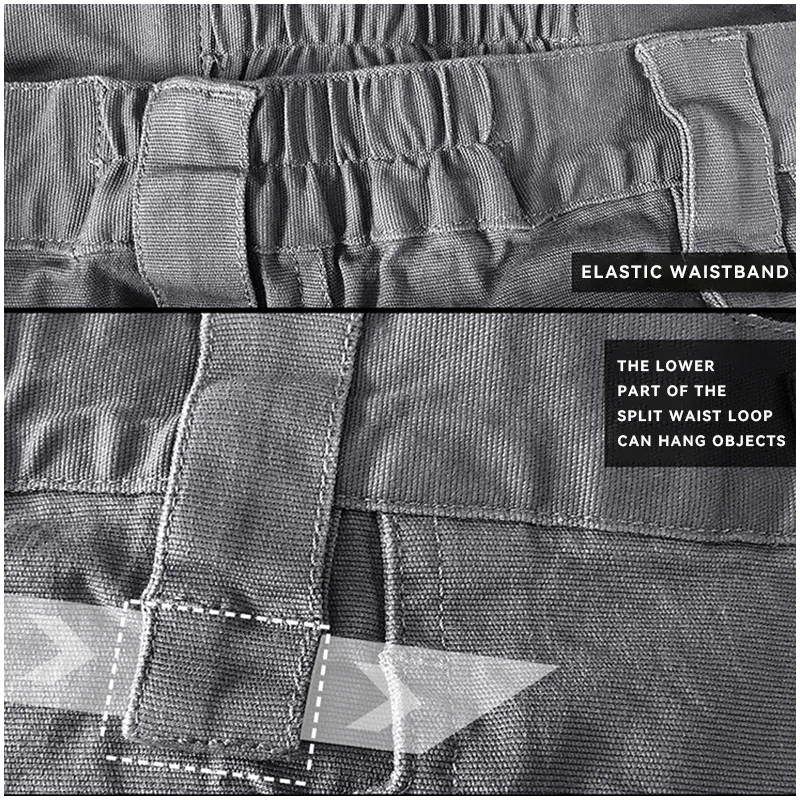 Pantalones cargo tácticos algodón militar multibolsillo - imagen 5