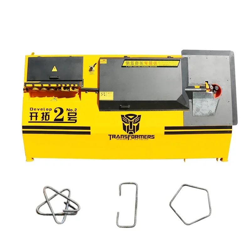 CNC Steel Hoop Bending Machine Automatic Steel Bar Stirrup Bending Machine Hoop Flat Bending Machine Factory Direct Sale Mexico