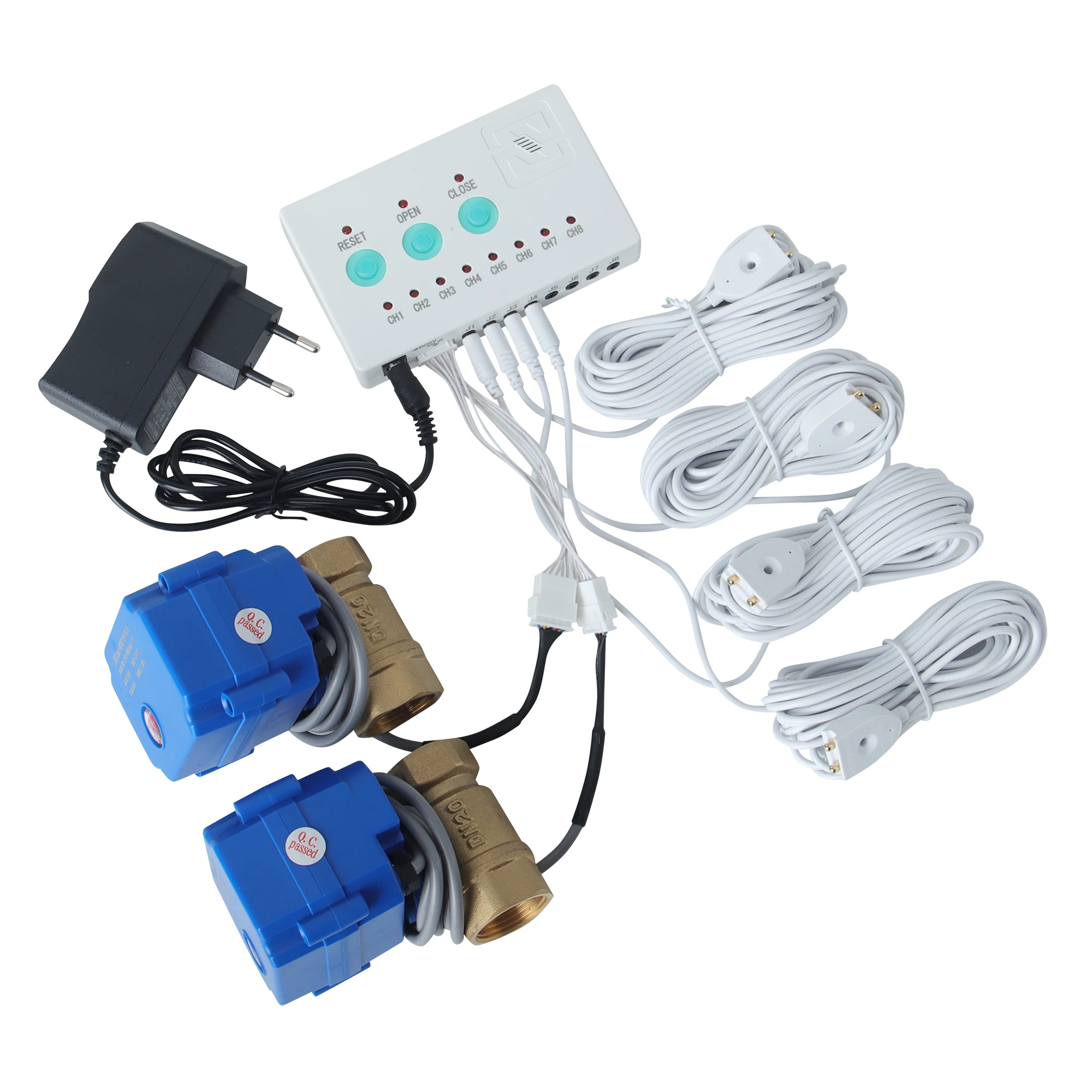 home alarm leakage protection system with 2pc 1/2