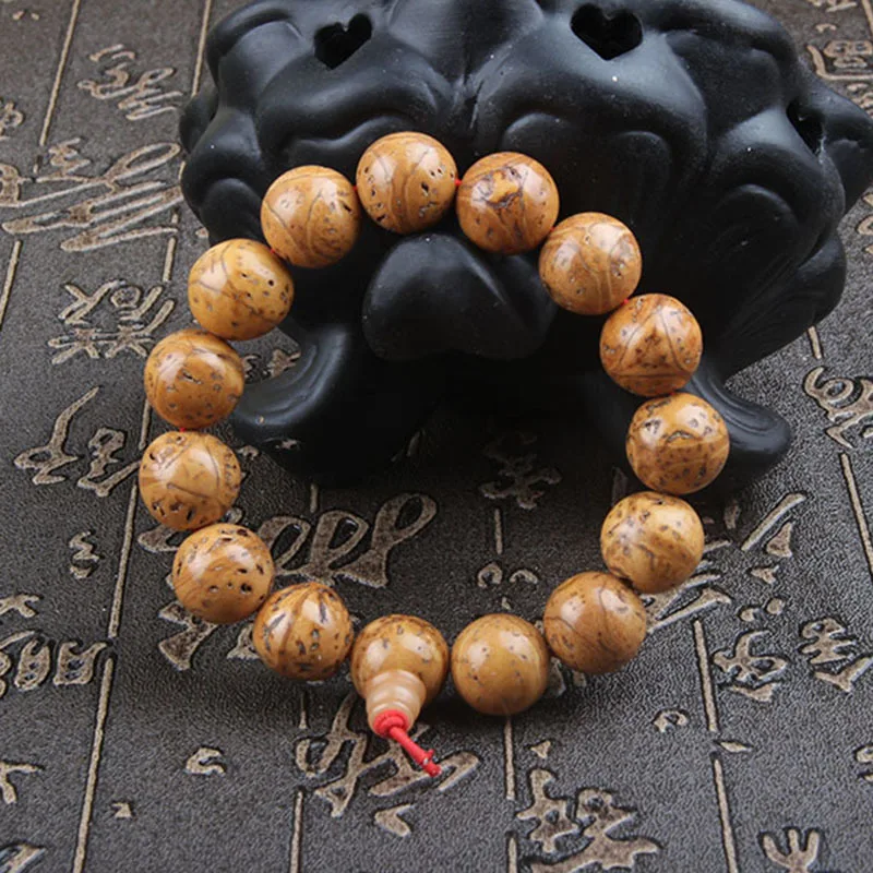 10PCS Real Nepal Bodhi Loose Beads Triangle Dragon Eye Bodhi for Prayer Malas TSB0153