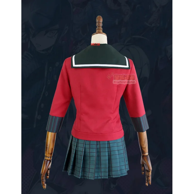 Anime Danganronpa Cosplay Harukawa Maki Cosplay Costumes Wig School Girls Uniform Dangan Ronpa Halloween Costume For Women
