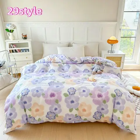 100% Cotton Duvet Cover Is Suitable for Various Types of Beds Coverlet Are Universal for All Seasons Men and Women Bedding Bag