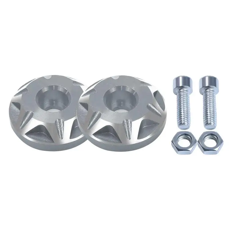 

License Plate Screws Aluminum Alloy License Plate Screw And Nut Set Of 2 Motorcycle Plate Bolts And Nuts For Cars Trucks