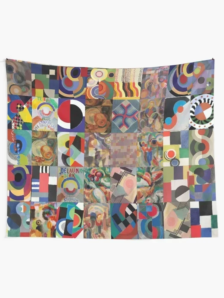 Sonia Delaunay Tapestry Room Decoration Aesthetic Decor For Room Decoration For Rooms Tapete For The Wall Tapestry