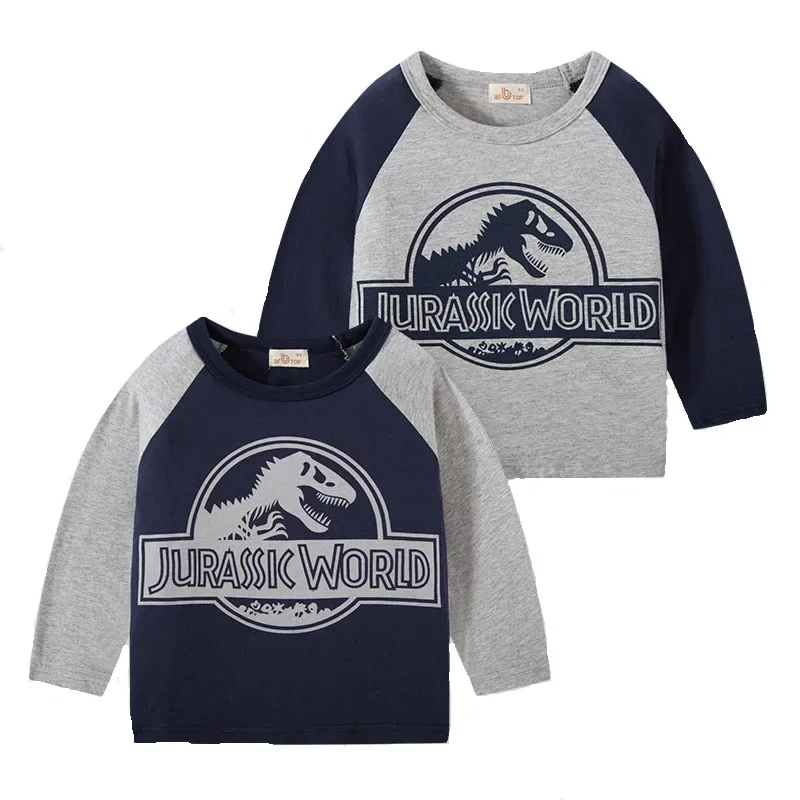 

Children's T-shirt 2-8Y Boys' Dinosaur Undercoat Baby Cotton Top