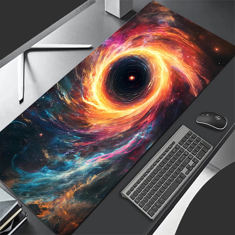 Mousepad Pattern Game Pad Rubber HD Mouse Pad PC Accessories Desk Mat Non Slip Space Galaxy Office Table Mat Gamer Keyboard Pad