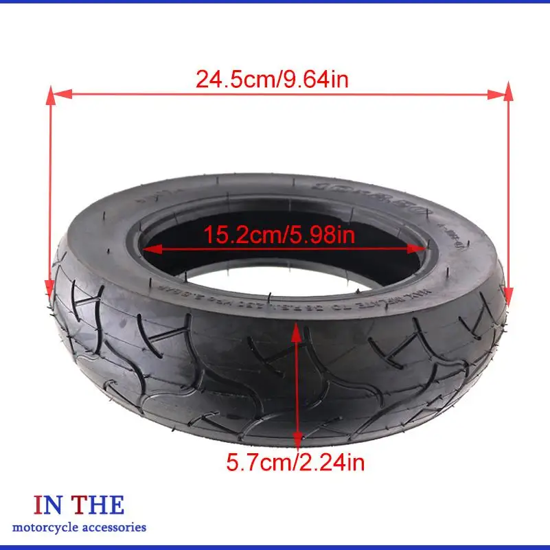 10x2.50 Electric Scooter Balancing Hoverboard self Smart Balance Tire 10 inch tyre with Inner Tube