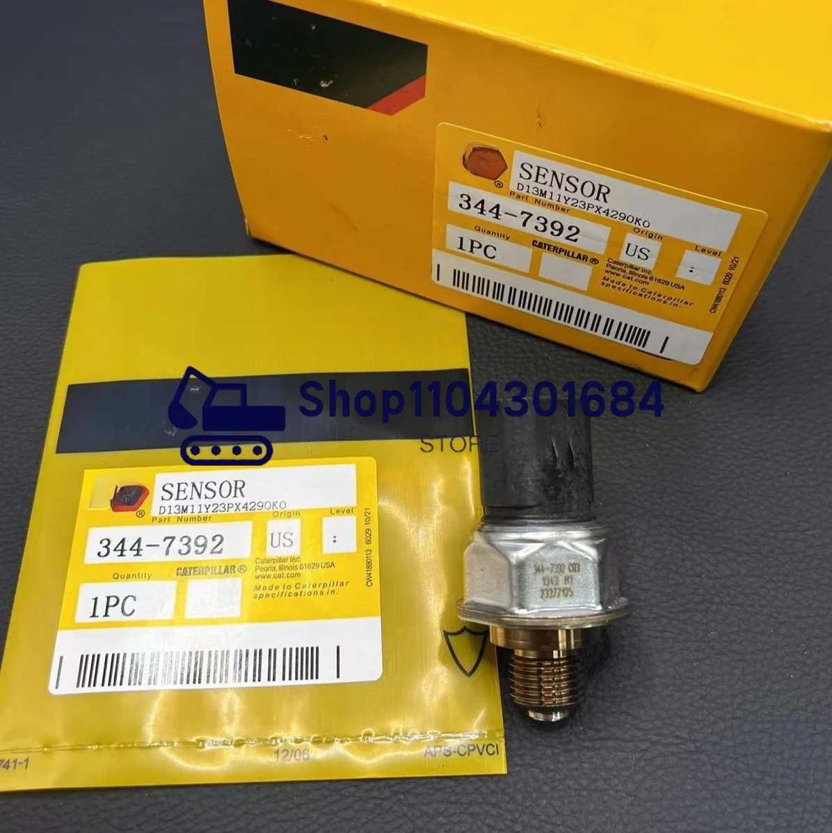 

3447392 344-7392 Rail Oil Pressure Sensor for Caterpillars Excavator E336D2 E320E