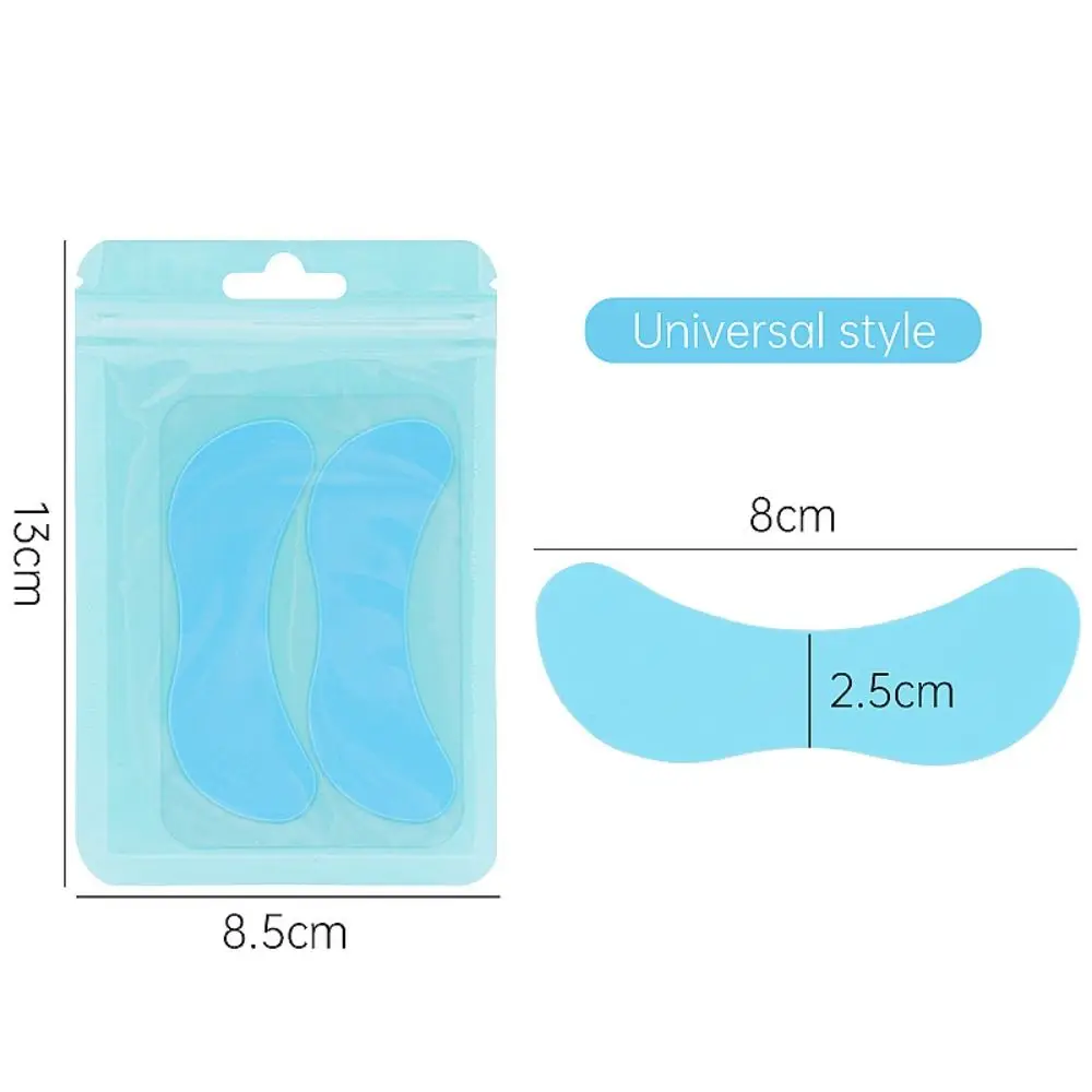 Recycle Reusable Silicone Eye Pads Anti-wrinkle Isolation Gel Patch Lash Extension Small and exquisite Eyelash Perming Pad Women