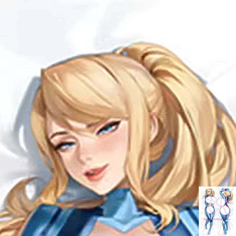 

Dakimakura Anime Samus Aran Double-sided Print Life-size Body Game Pillow Cover Bedding Gifts