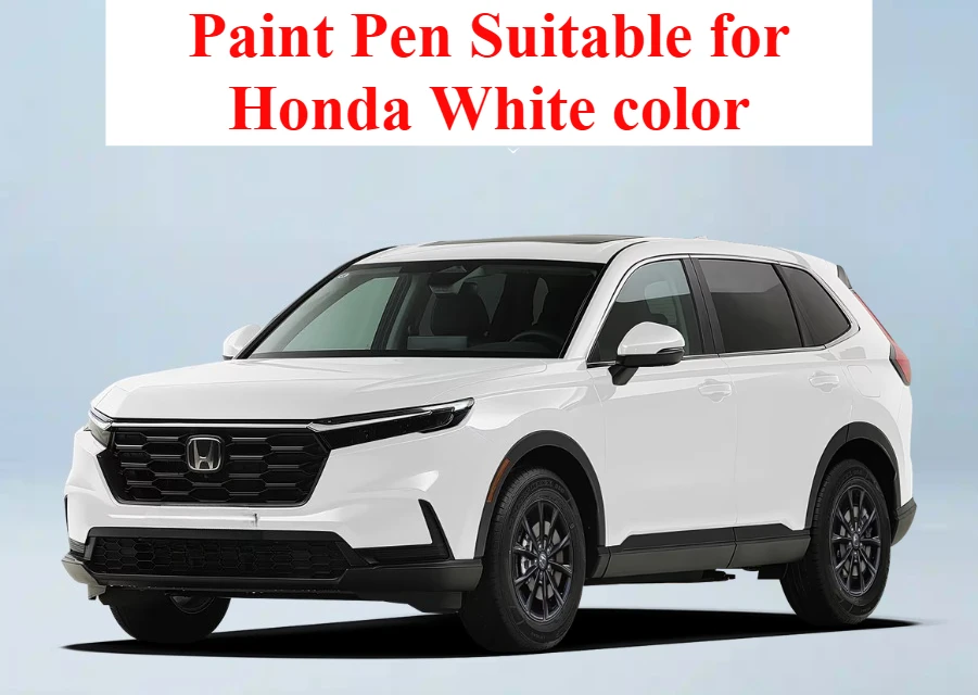 Rotulador de Pintura Compatible con Honda, Pincel de Retoque Blanco NH624P, Color Blanco Perla NH909P NH902P NH883P NH788P NH776P