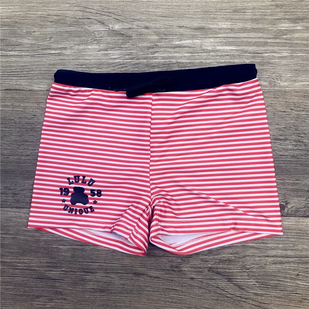 New Children Boy Summer Swim Trunks Boys Swimwear Kids Striped Bathing Suits Children Swimming Shorts Boys Beach Swimwears