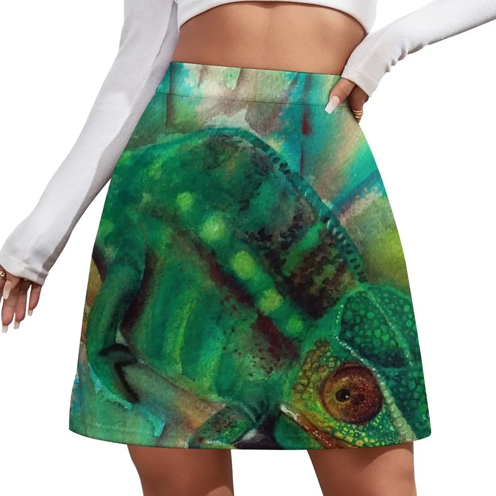 

Chamaleon Mini Skirt skirts for women Skirt for girls japanese kawaii clothes skorts for women