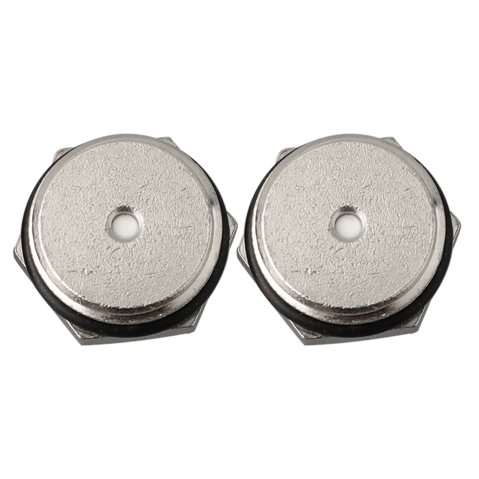 

Central Heating Cooling Systems Vent Valve Radiator Air Manual Radiator Male Thread Silver Nickel Plated 2Pcs Air Vent