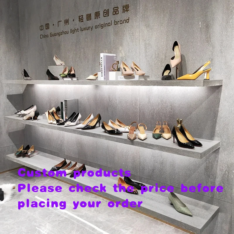 custom.Direct Broadcast Customizable Organizer Shoe Bag Display Stand Beauty Salon Cosmetics Display Cabinet Paint