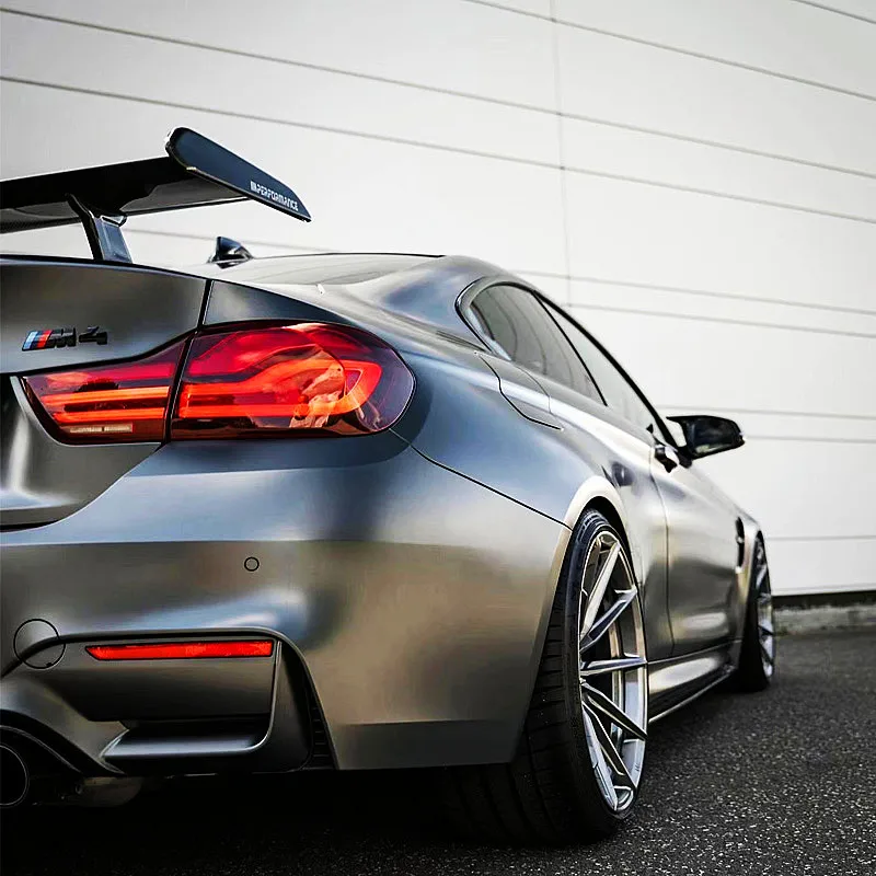 MP Style Racing Sport GT Wings Trunk Lid Spoiler For BMW M2 M2C M3 M4 M5 M6 M8 Black Carbon Car Exterior Tuning Accessories Part