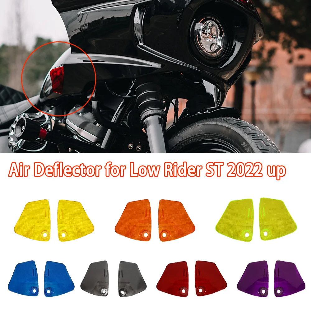 Motocykl kolorowy PC ST owiewka reflektora deflektor powietrza dla Harley Low Rider ST 2022, wysoka jakość