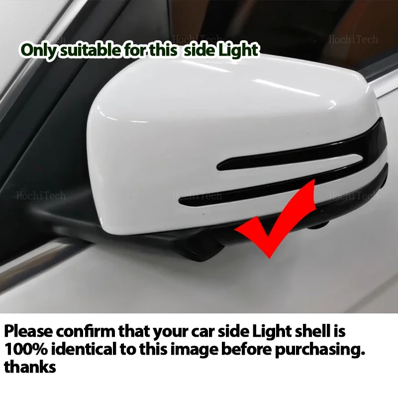 LED Turn Signal Side Mirror Sequential Indicator Blinker Lamp For Mercedes Benz W204 CLA A B C E S GLA GLK CLS Class W176 W212